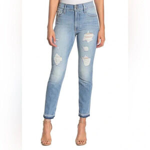•SALE• FRAME Sylvie Heritage Released Hem Straight Leg Jeans Gramercy Denim 24